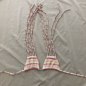 Stone fox strappy triangle top